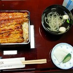 竹江 - 鰻重 竹(上) ¥3,630(税込) 上から撮影