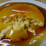 かたおか食堂 - 卵４個の蟹玉（普通は７個）