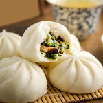 横浜中華街 四川麻婆 - 野菜まん