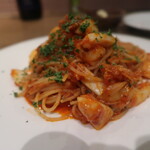 クッチーナ イタリアーナ アメリア - 魚介のトマトソース