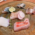 Sushi Sakaba Saji - 刺身盛り合わせ