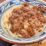 丸亀製麺 - 牛すき釜玉