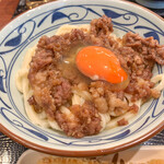 丸亀製麺 - 生卵投下ｗ