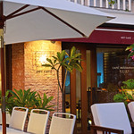 海辺の途中 - 夕刻のテラス