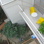 海辺の途中 - ウッド・デッキ建設中