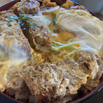 とんかつくら島 - 料理写真:上カツ丼¥1550