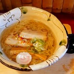 麺 玉響 - 竹燻製麺