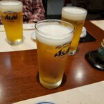 しん善 - 生ビール