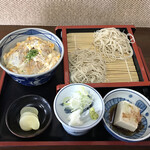 Ikkyuuan - カツ丼セット（税込み９８０円）