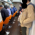 Sendai Chuukasoba Meiten Kaichi - 店内（券売機付近より右まわり）➡