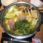 Yakitori Toochaduke Fuujin - 鶏ポタージュの白鍋