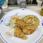 餃子の王将 - 学割定食！からあげ、焼き飯、ラーメン、みんな食べたいものばかりの最強コラボメニュー(//∇//)