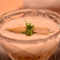 銀座 小十 - アワビ素麵
