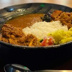 ジャパニーズ スパイス カリー ワッカ - ラムウプ×無水チキン×出汁カレー