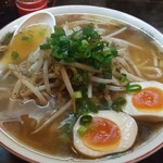 麺や横丁 縁日 - 『 もやしラーメン・大 』 750円