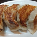 麺や横丁 縁日 - 『 ギョーザ 』 350円
