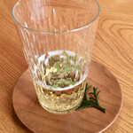 Fujiya 1935 - (ウェルカムドリンク)ペパーミントと木の芽のハーブティー