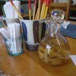 てんtoてん - テーブルの上