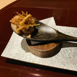 おみ乃 - ・レバーペーストとエシャレットの素揚げ