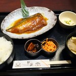 はなの舞 - 焼魚定食790円　この日はさば味噌煮