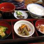 国見温泉 森山荘 - 山菜三種盛