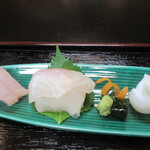 人丸花壇 - 刺身～