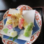 人丸花壇 - 天ぷら