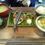 肴膳舎 いけべ - 焼魚定食600円