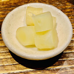 日本橋 蕎ノ字 - ◎あっさりした口直しなガリ。