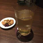 バー ゴヤ - ラフロイグソーダ割　いつもの！だけど濃くて香りがむわっと感じられた。おいしい。これのために生きている。