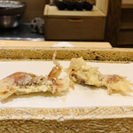 日本橋 蕎ノ字 - ■ほたるいか
      ◎富山滑川のほたるいかは今が旬。みそが口の中に広がり日本酒が進む。