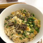 はなちゃんうどん  - ミニ牛たま丼！ボリュームありますよ