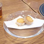 テットベリー - サービスで頂いたクッキー