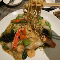 雪園 京橋店 - 麺は絶妙な炒め加減