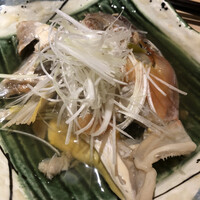 すし岩瀬 - 甘鯛の頭の酒蒸しです