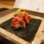 おにく 花柳 - 手巻き寿司