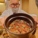 おにく 花柳 - 穴子ごはん