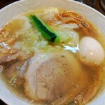 支那そばや - 塩ワンタン麺