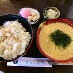 更科 - 更科 ＠佐野 麦とろめし ７３０円