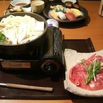 和食さと - 牛すき鍋