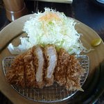 平田牧場 とん七 - 三元豚のランチロースかつ膳（1,000円）
