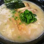 佐世保小淀 - こってり豚骨醤油ラーメン：600円