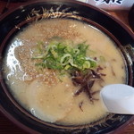 Kyuushuu Ramen Nagomi - 「とんこつラーメン」５５０円 整った味のバランスと、麺の良さで牽引されてる旨さ