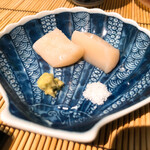 すし匠 - 帆立の刺身
