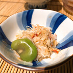 すし匠 - 毛ガニのおつまみ