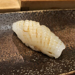 すし匠 - あおりいかのにぎり