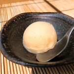 すし匠 - 梅のシャーベット