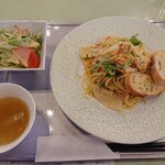 額田ゴルフ倶楽部 - パスタランチ～桜えびと筍のペペロンチーニ～(1,320円)