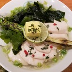 麺屋 六感堂 - わかめラーメン (白はまぐり出汁の塩バター風味)