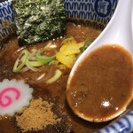 松戸富田麺業 - ドロっとした濃厚  柚子の香りがいいですね